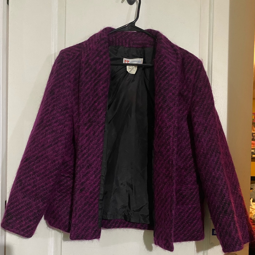 VINTAGE Roger Buchard Paris wool blazer jacket size 6